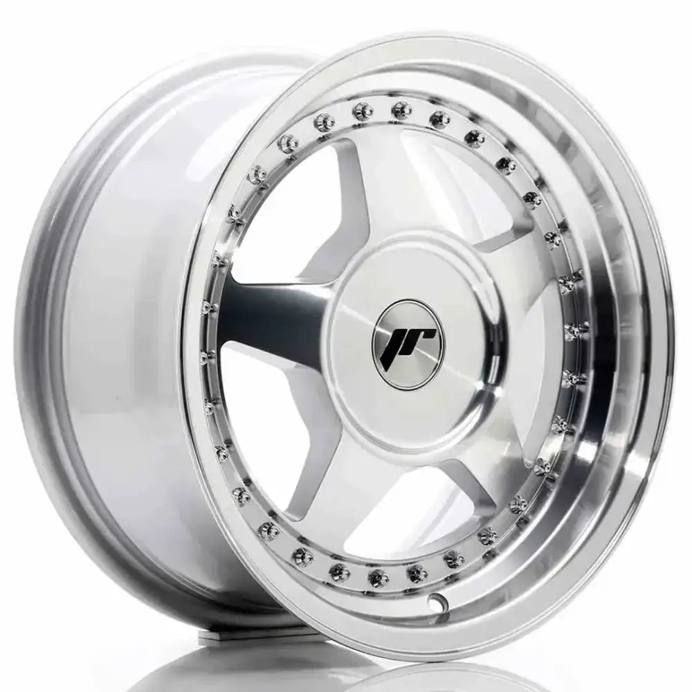 Felg Japan Racing Jr6 15x7 Et20-35 Blank Mach Silver