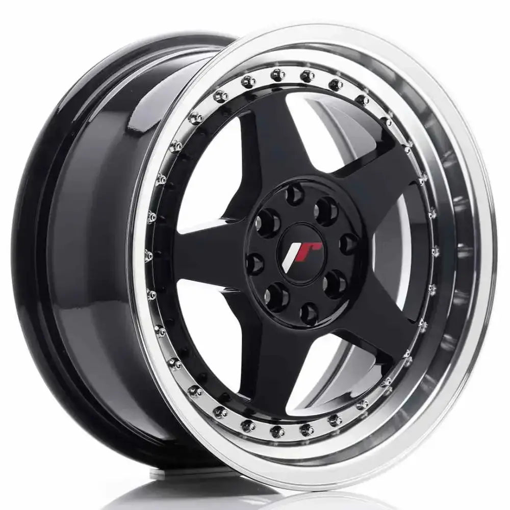 Felg Japan Racing Jr6 16x7 Et35 4x100/114 Glossy Black