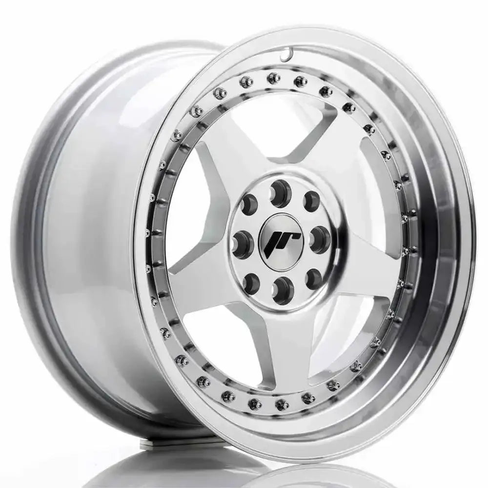 Felg Japan Racing Jr6 16x8 Et25 4x100/108 Mach Silver