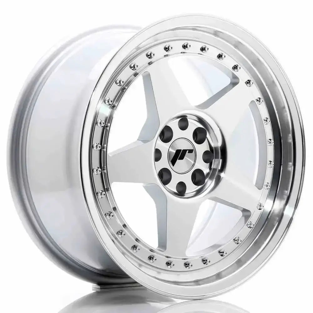 Felg Japan Racing Jr6 17x8 Et35 5x108/112 Machined Sil