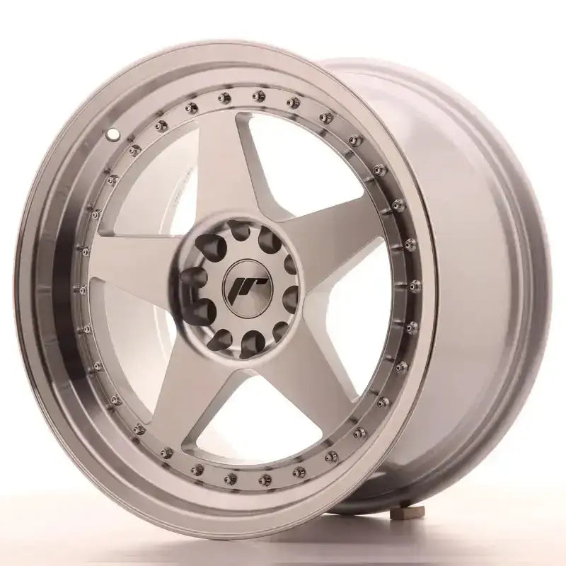 Felg Japan Racing Jr6 18x9,5 Et35 5x100/120 Sølv Mach
