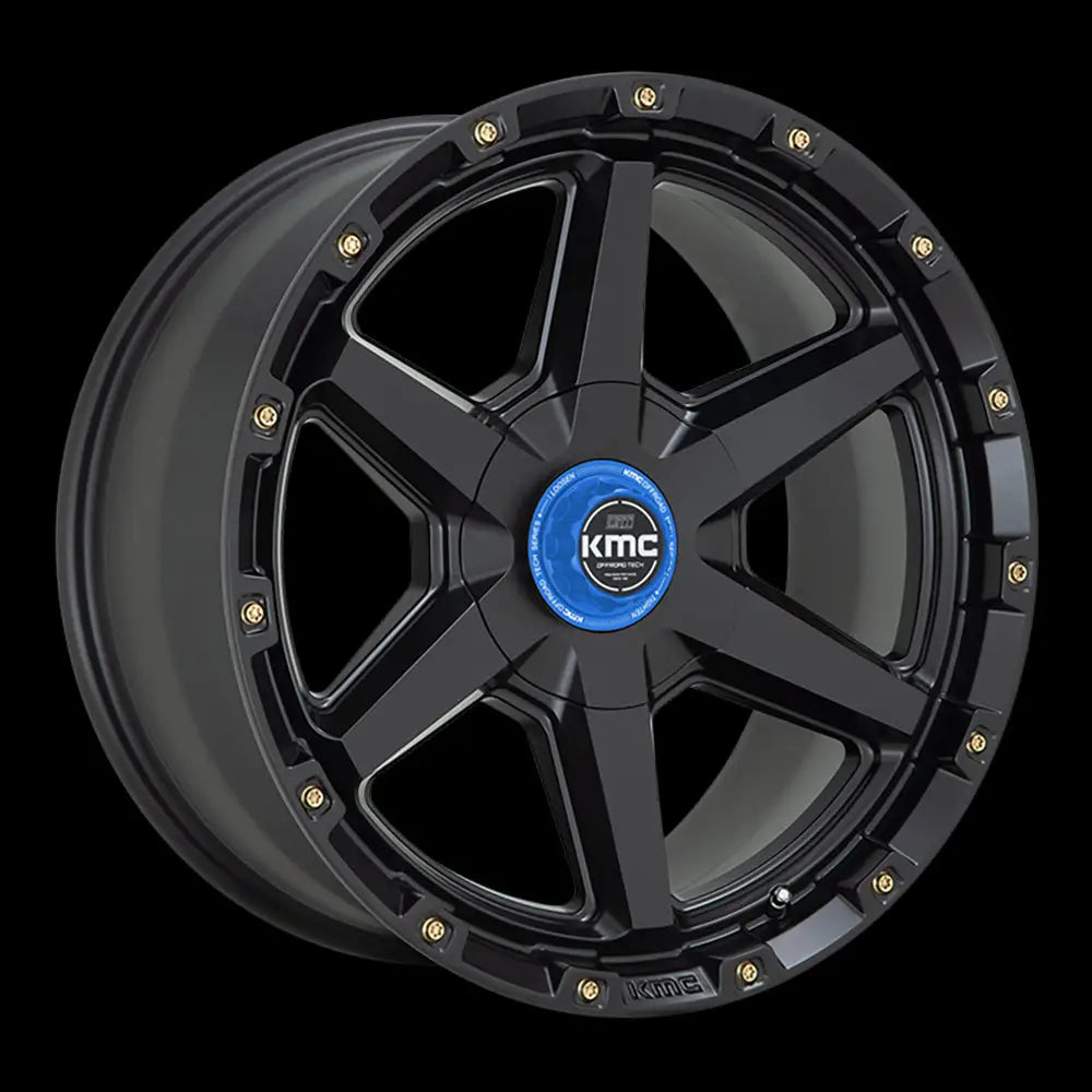 Felg Km101 Tempo Satin Black Kmc 17x9 Et0 5x127 / 5x139.7