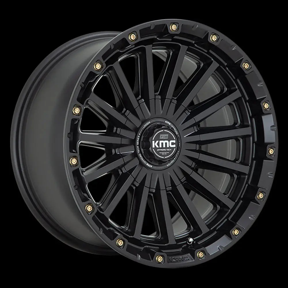 Felg Km102 Signal Satin Black Kmc 17x9 Et0 5x127 / 5x139.7