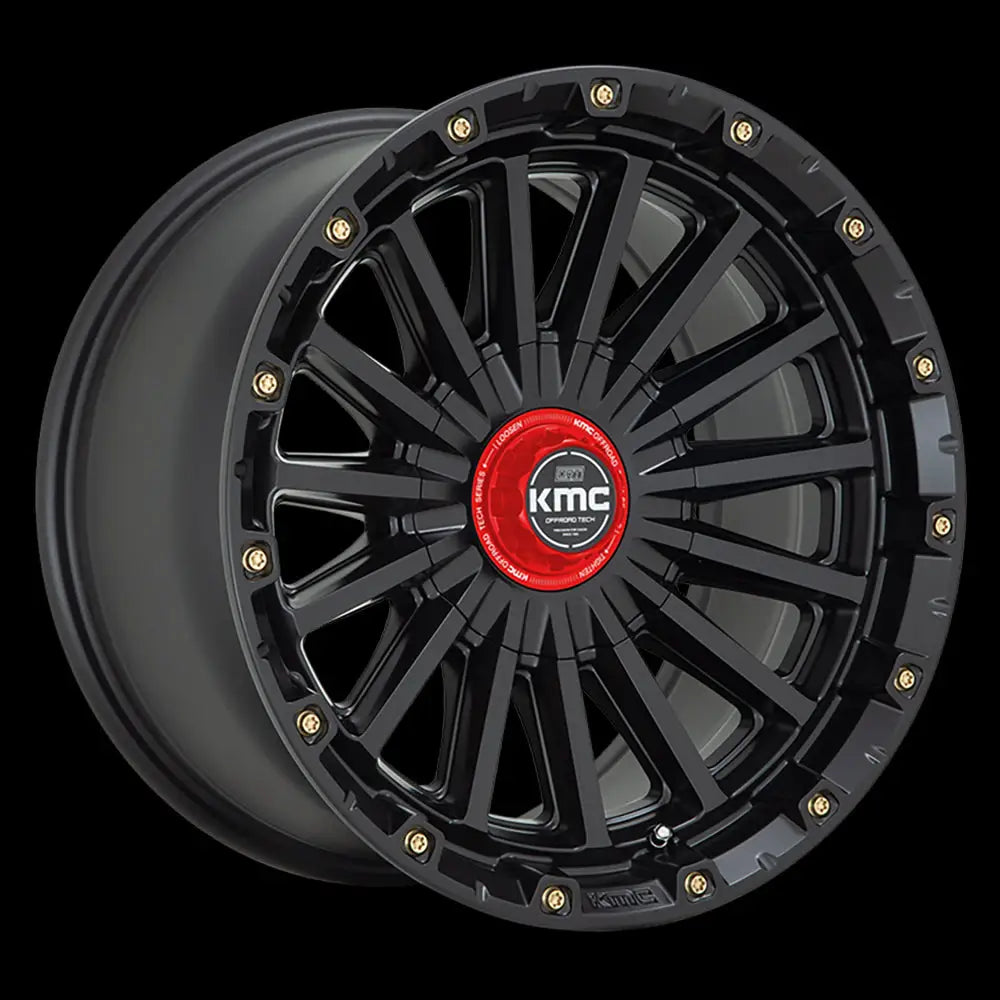 Felg Km102 Signal Satin Black Kmc 17x9 Et0 5x127 / 5x139.7