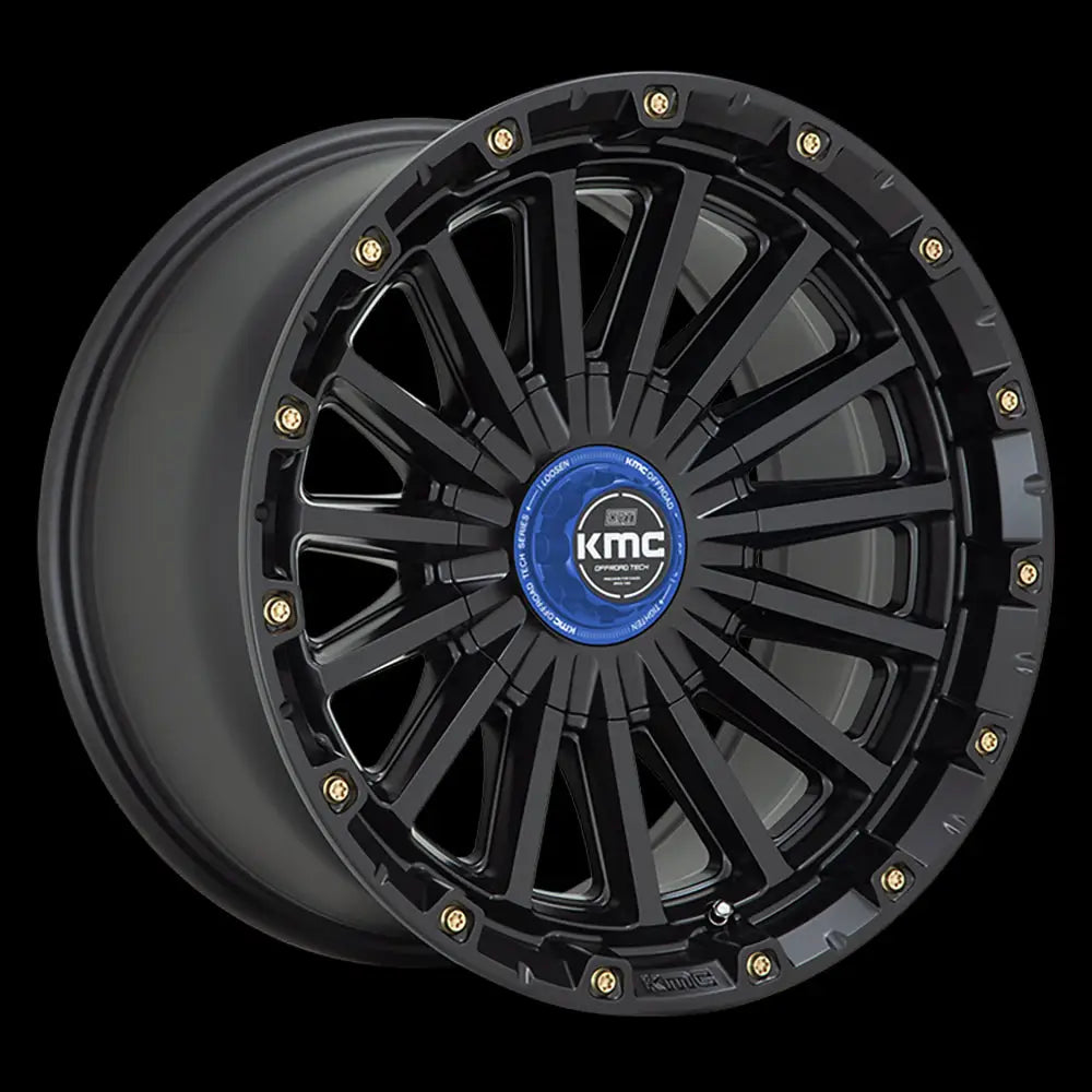 Felg Km102 Signal Satin Black Kmc 17x9 Et0 5x127 / 5x139.7