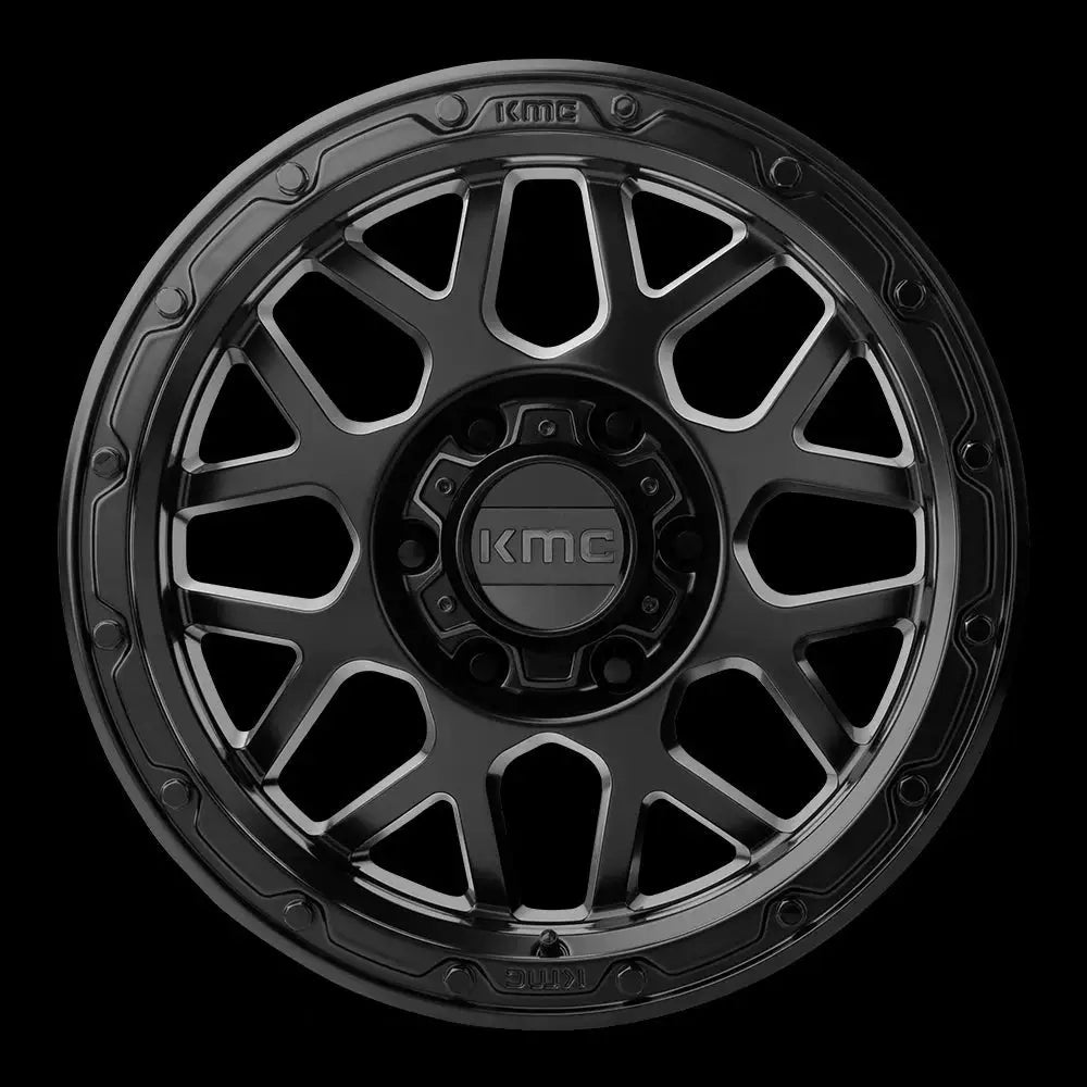 Felg Km535 Grenade Off-road Matte Black Kmc 17x8.5 Et0 6x139.7