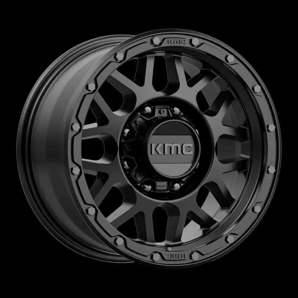 Felg Km535 Grenade Off-road Matte Black Kmc 17x9 Et18 8x165.1