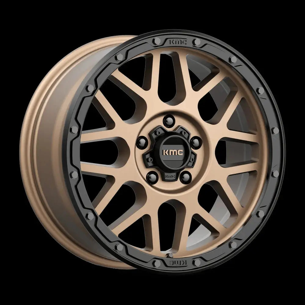 Felg Km535 Grenade Off-road Matte Bronze W/ Matte Black Lip Kmc 18x8.5 Et35 5x127