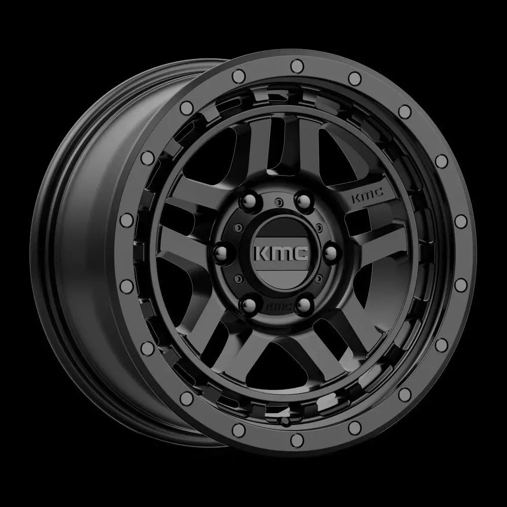 Felg Km540 Recon Satin Black Kmc 17x8.5 Et18 6x139.7