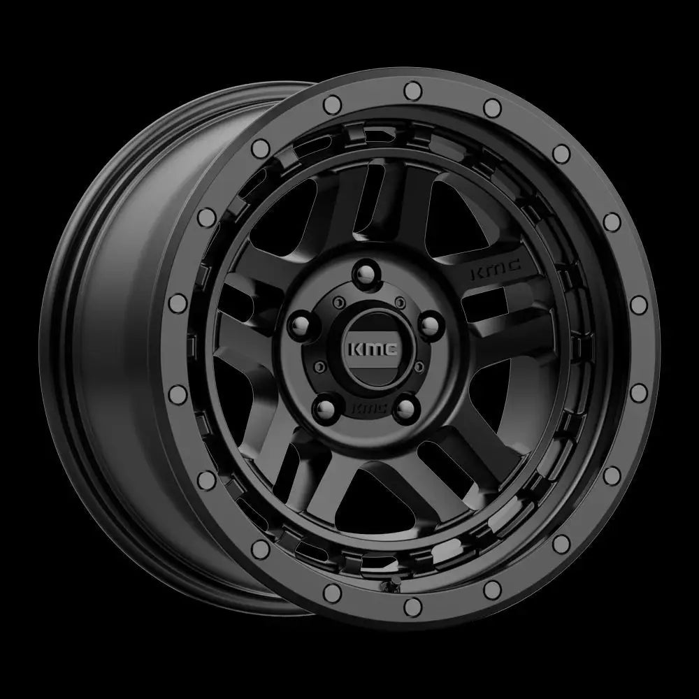 Felg Km540 Recon Satin Black Kmc 17x9 Et-12 5x127