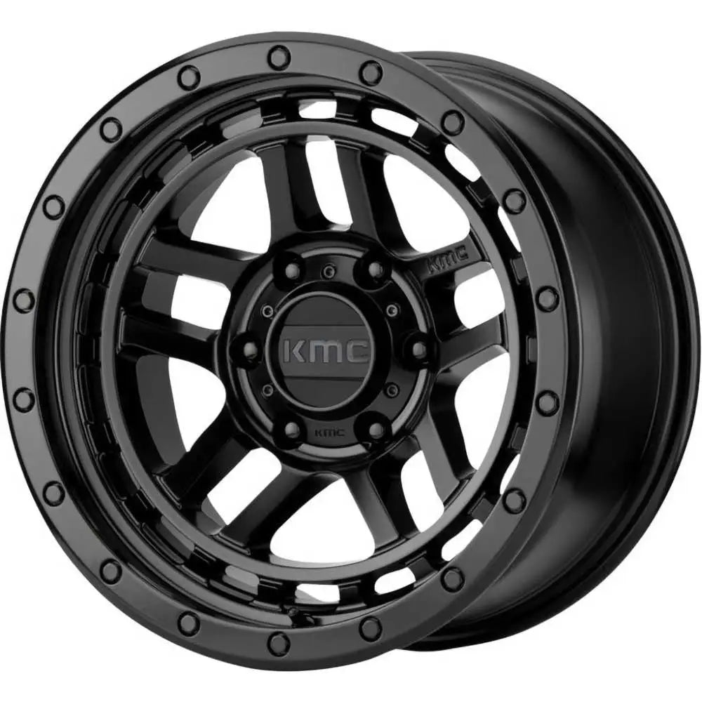 Felg Km540 Satin Black Kmc 17x8.5 Et18 5x127