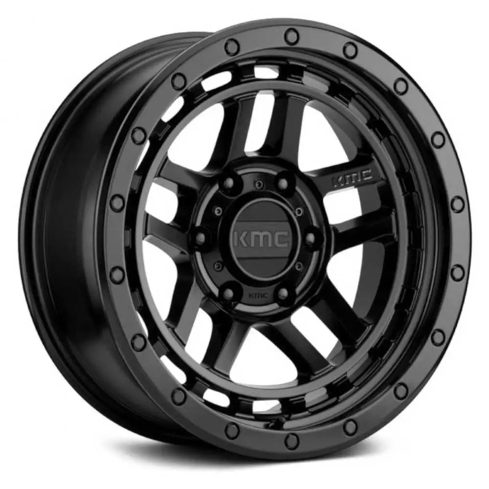 Felg Km540 Satin Black Kmc 17x8.5 Et18 5x127