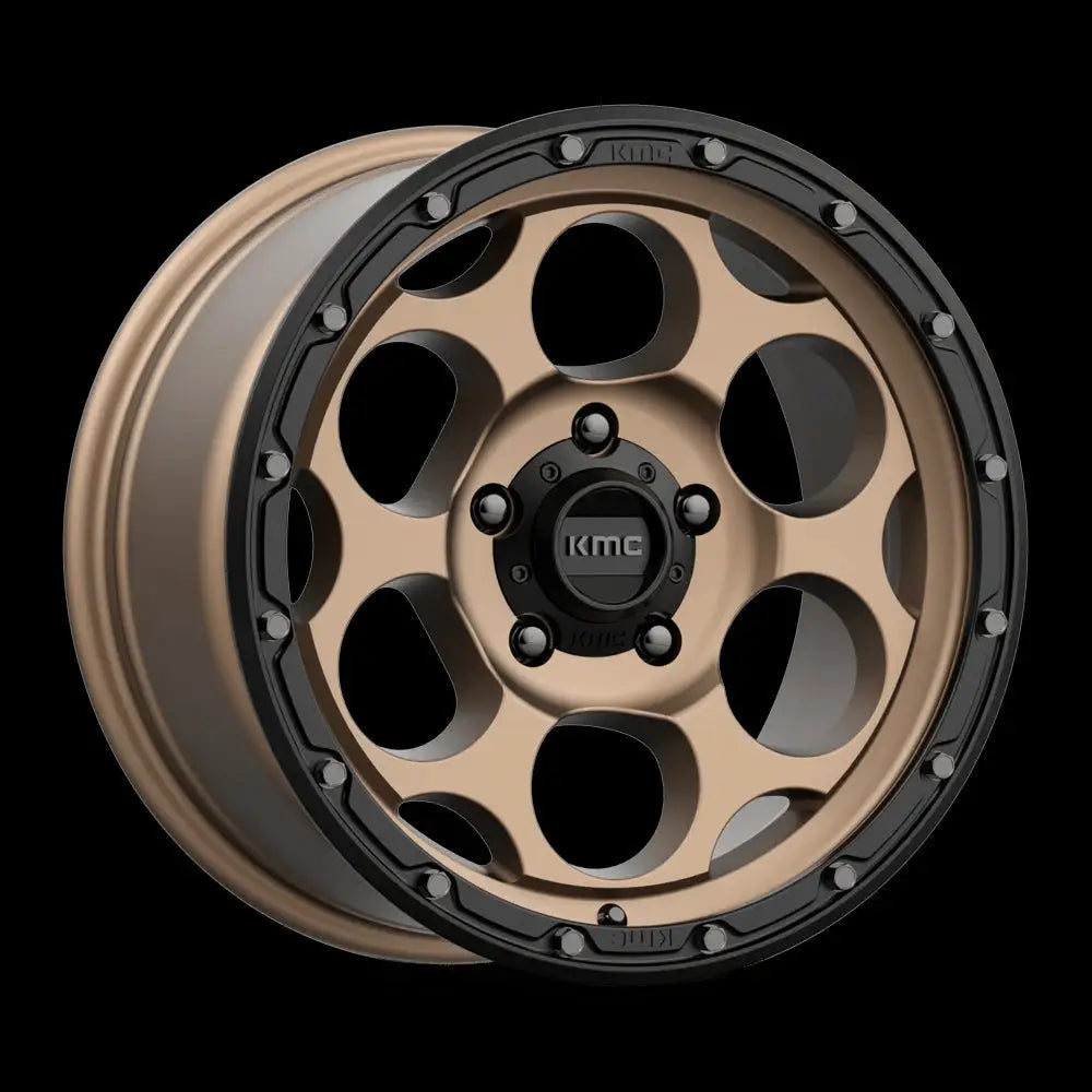 Felg Km541 Dirty Harry Matte Bronze W/ Black Lip Kmc 17x8.5 Et18 5x127