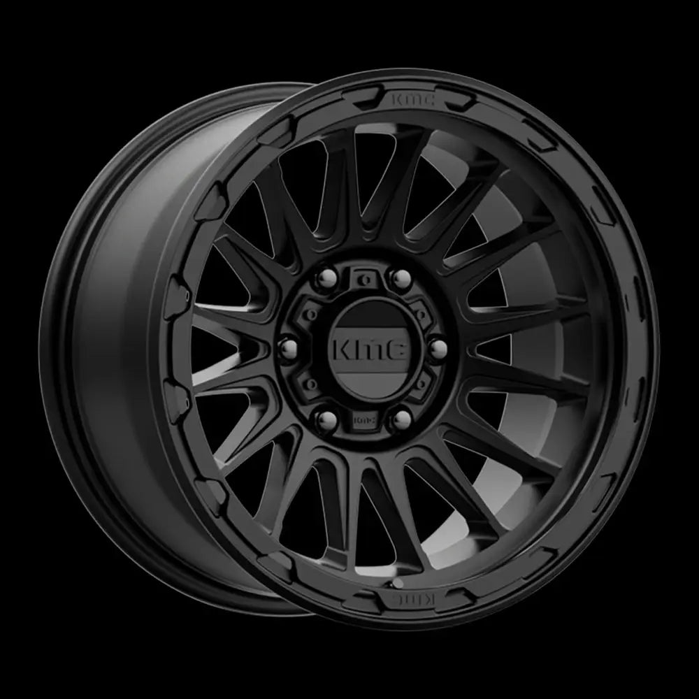 Felg Km542 Impact Satin Black Kmc 17x9 Et-12 6x139.7