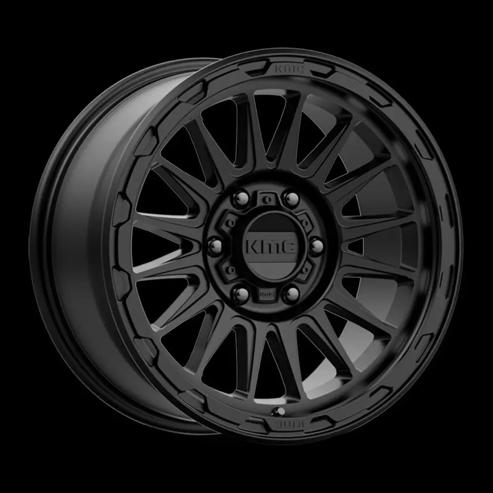 Felg Km542 Impact Satin Black Kmc 18x9 Et18 6x114.3