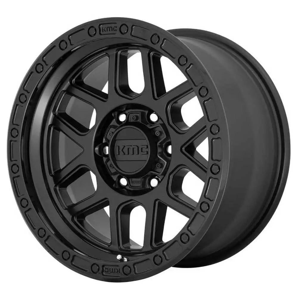 Felg Km544 Satin Black/gloss Black Lip Kmc 17x8.5 Et0 5x127