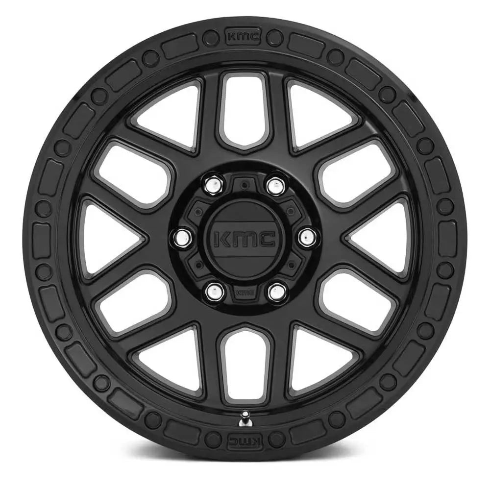 Felg Km544 Satin Black/gloss Black Lip Kmc 17x8.5 Et0 5x127