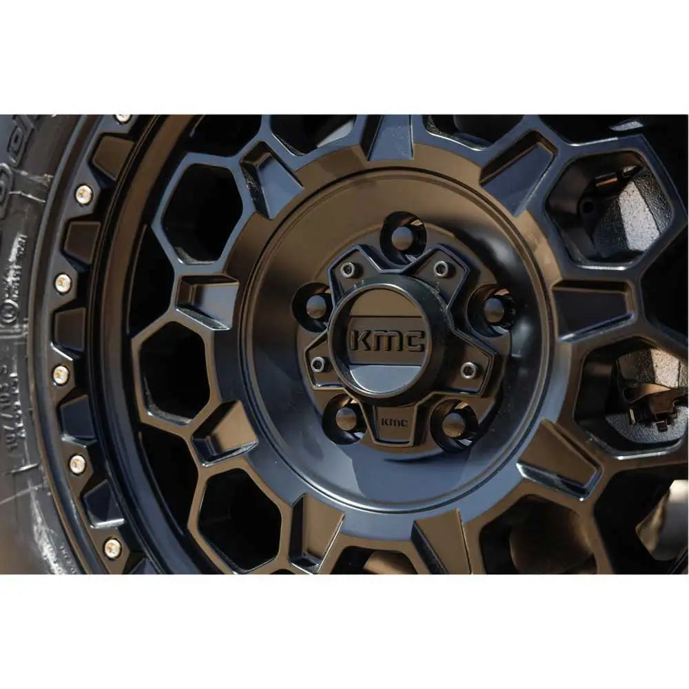 Felg Km545 Trek Satin Black Kmc 17x8 Et35 6x139.7