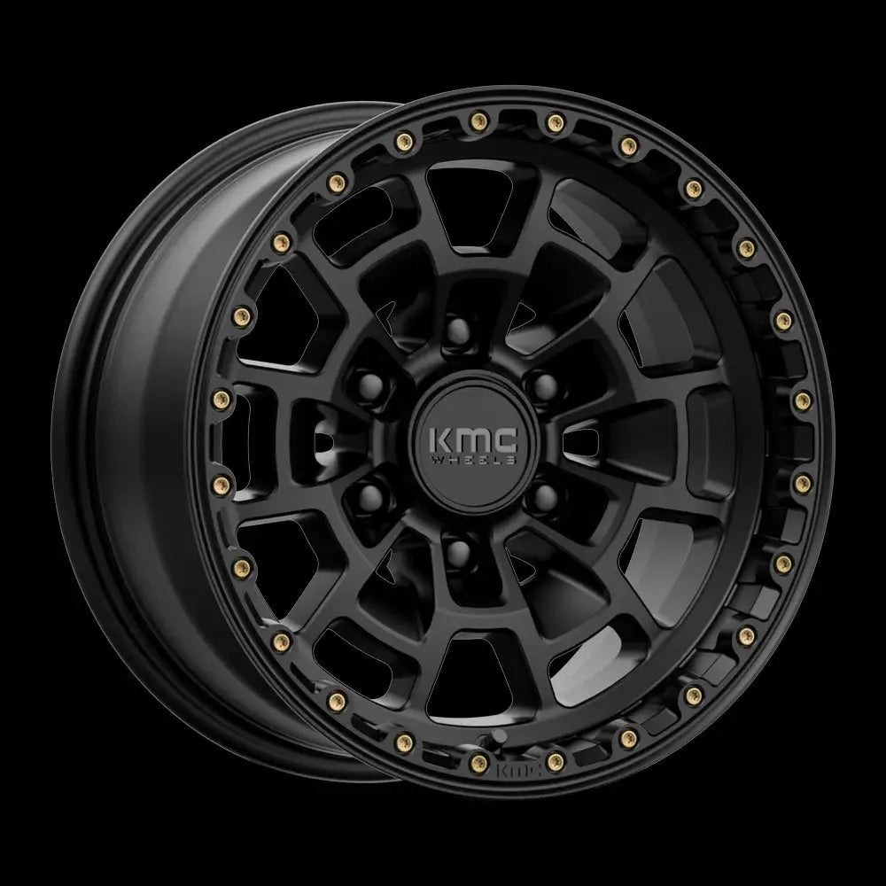 Felg Km718 Summit Satin Black Kmc 17x8.5 Et0 6x139.7