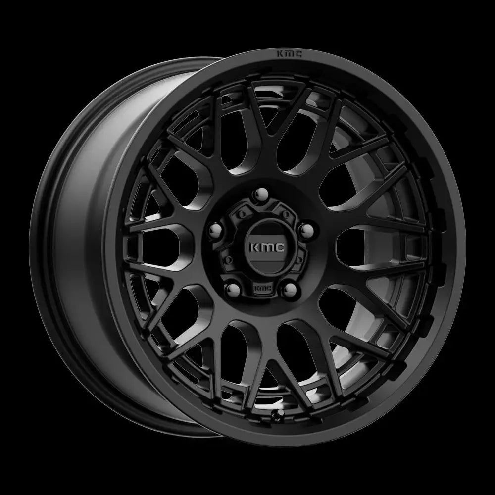 Felg Km722 Technic Satin Black Kmc 18x9 Et18 5x127