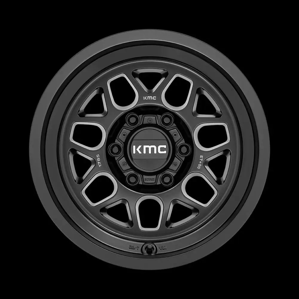 Felg Km725 Terra Satin Black Kmc 17x8,5 et 6x139.7