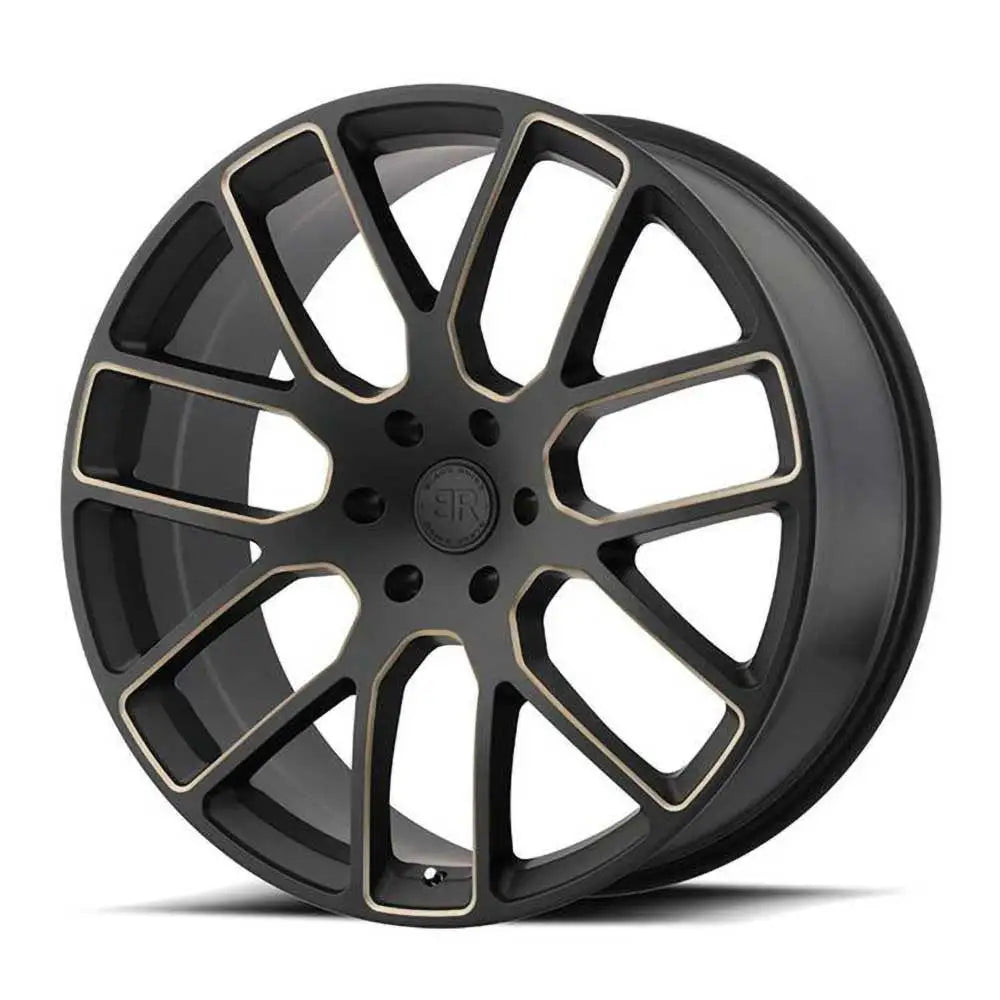 Felg Kunene Matte Black/dark Tint Milled Black Rhino 20x9 Et15 6x139.7