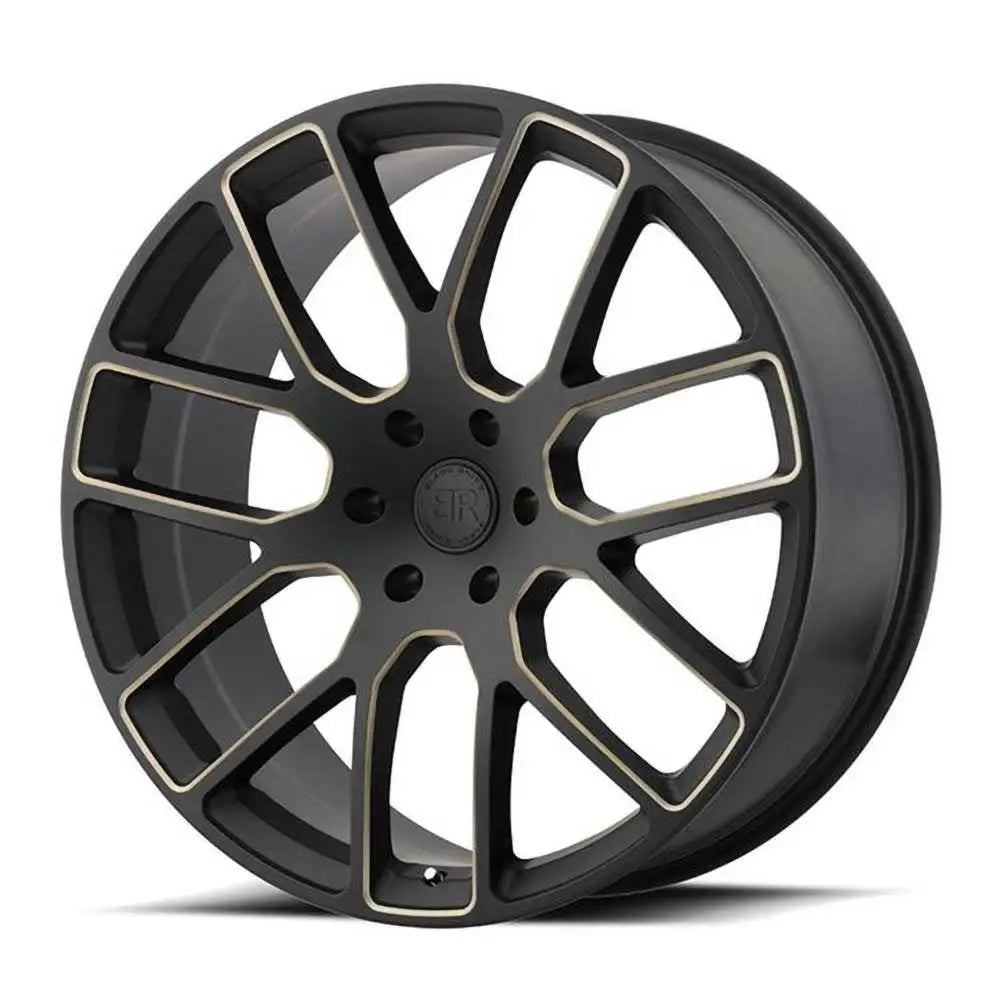 Felg Kunene Matte Black/dark Tint Milled Black Rhino 20x9 Et20 5x139.7