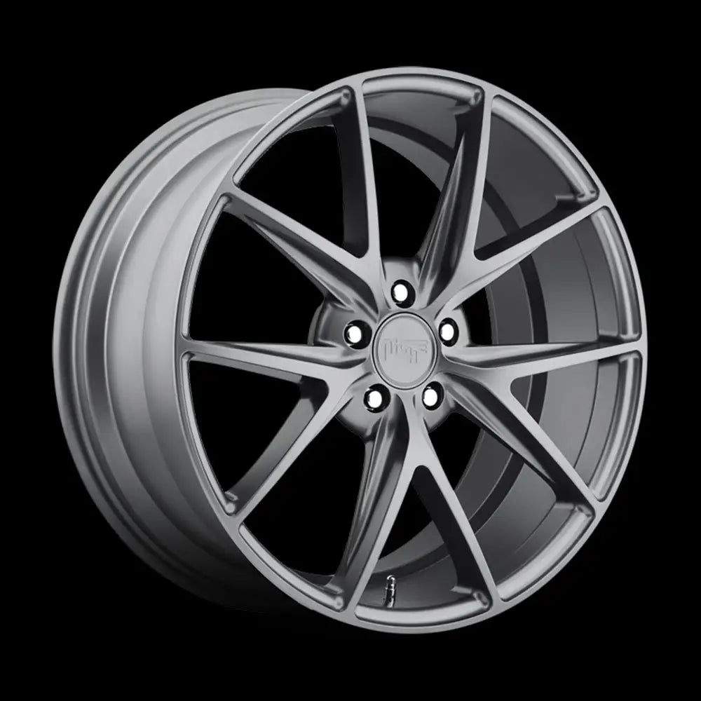 Felg M116 Misano Matte Gun Metal Niche Road Wheels 18x8 Et40 5x108