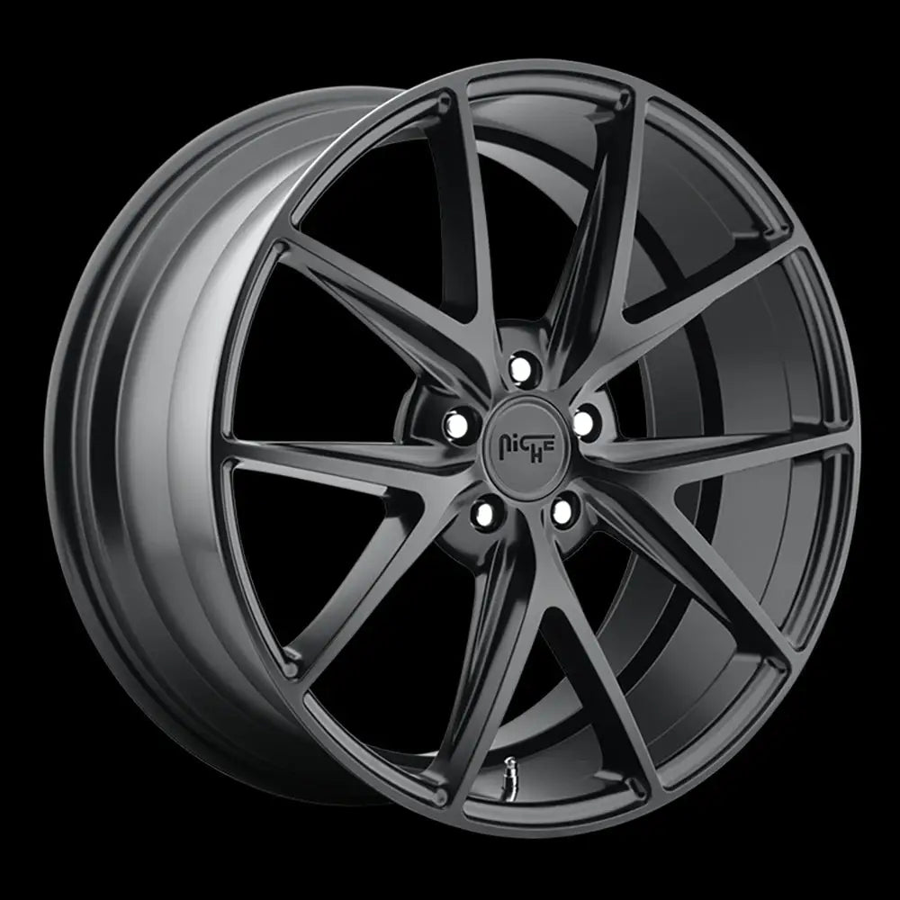 Felg M117 Misano Matte Black Niche Road Wheels 19x8.5 Et33 5x114.3