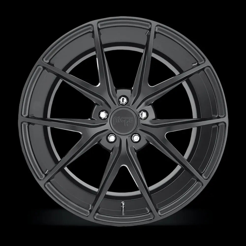 Felg M117 Misano Matte Black Niche Road Wheels 19x8.5 Et33 5x114.3