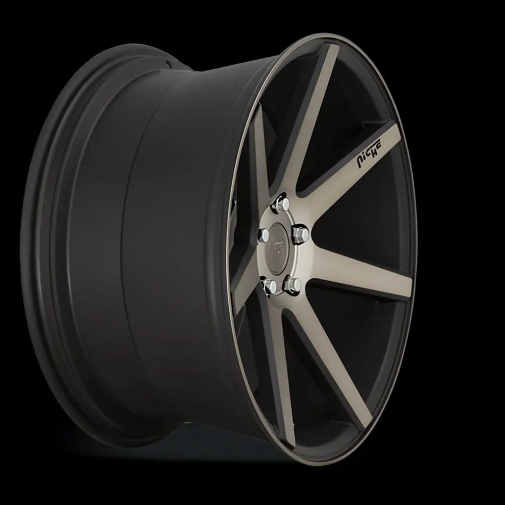 Felg M150 Verona Matte Black Machined Niche Road Wheels 20x9 Et35 5x114.3