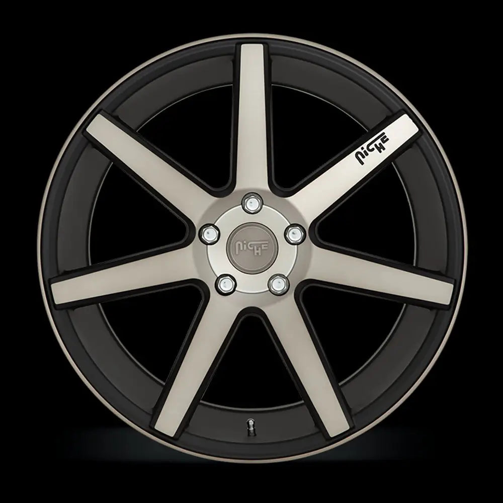 Felg M150 Verona Matte Black Machined Niche Road Wheels 20x9 Et35 5x114.3