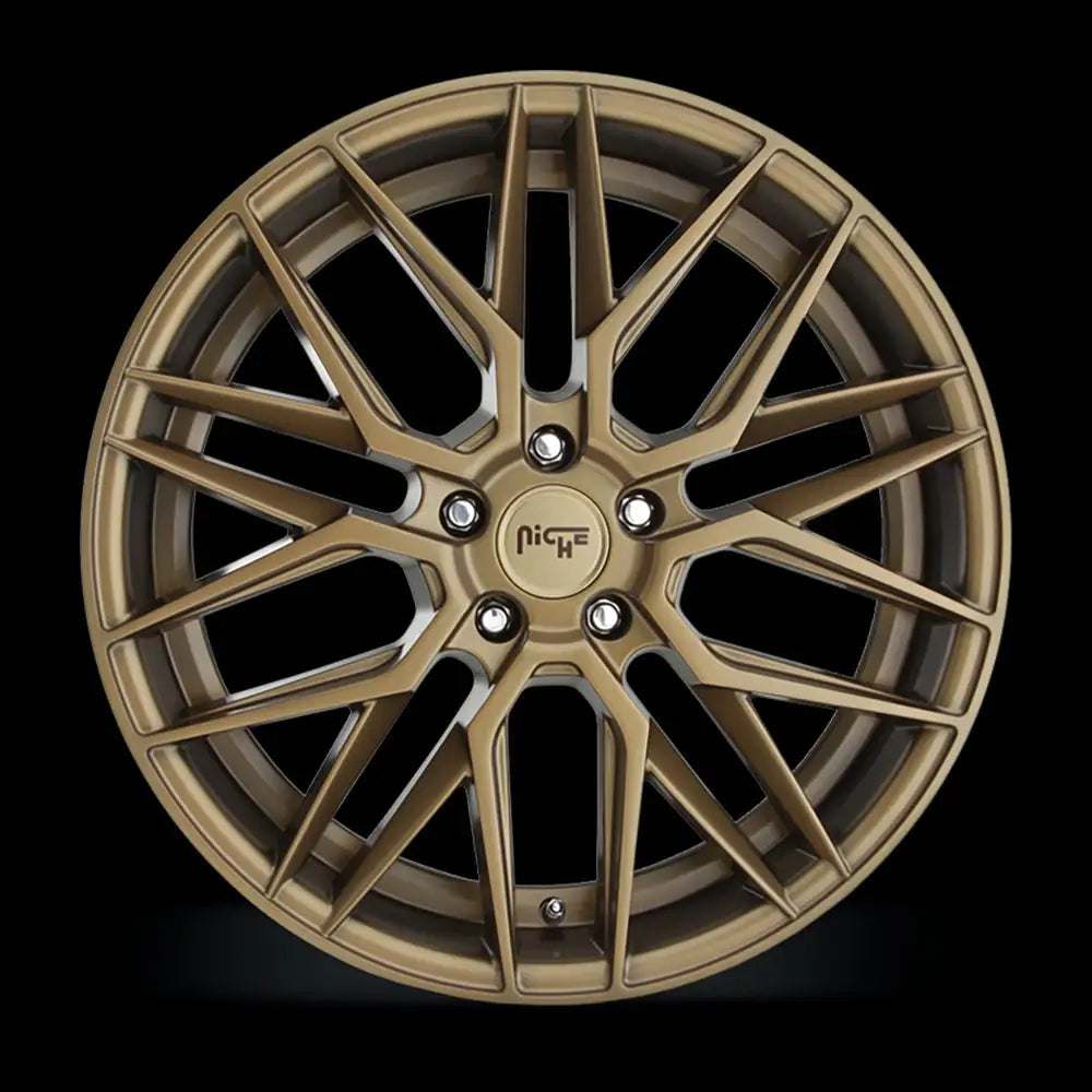 Felg M191 Gamma Matte Bronze Niche Road Wheels 18x8 Et40 5x114.3