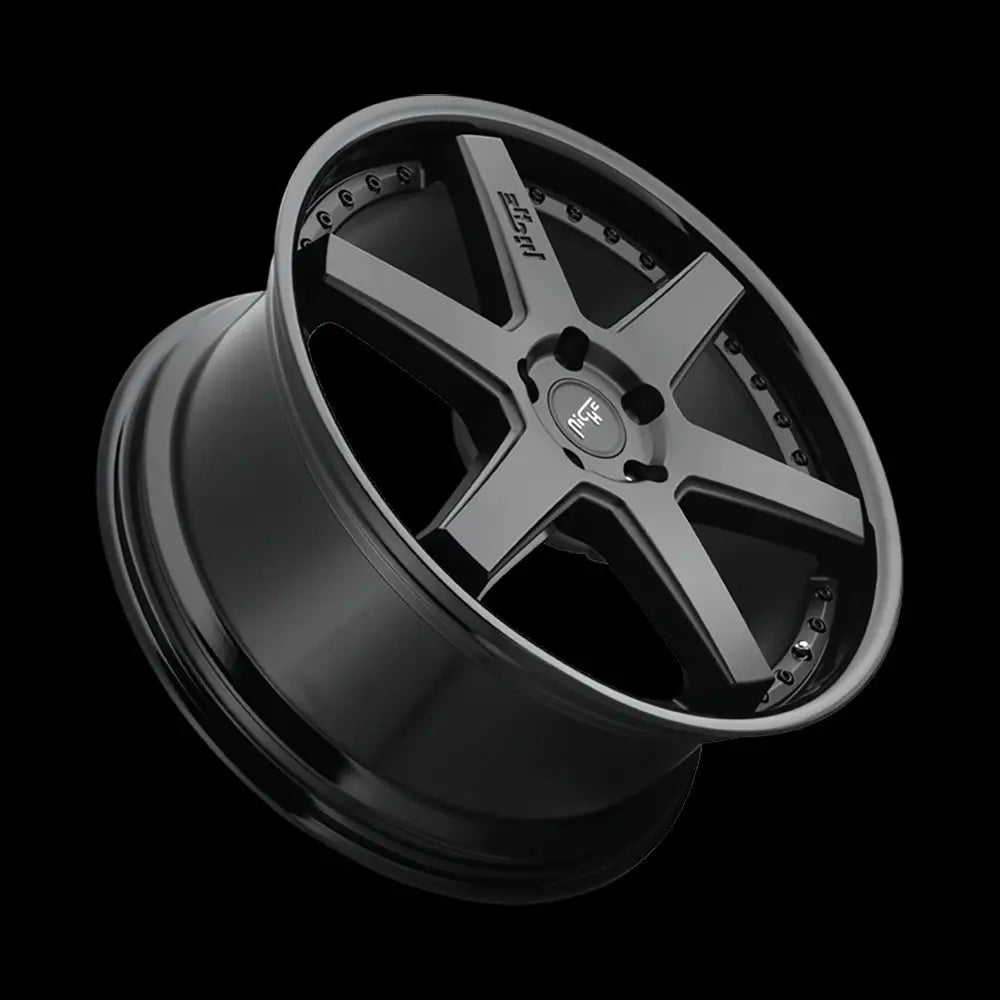 Felg M192 Altair Gloss Black Matte Black Niche Road Wheels 19x8.5 Et35 5x120