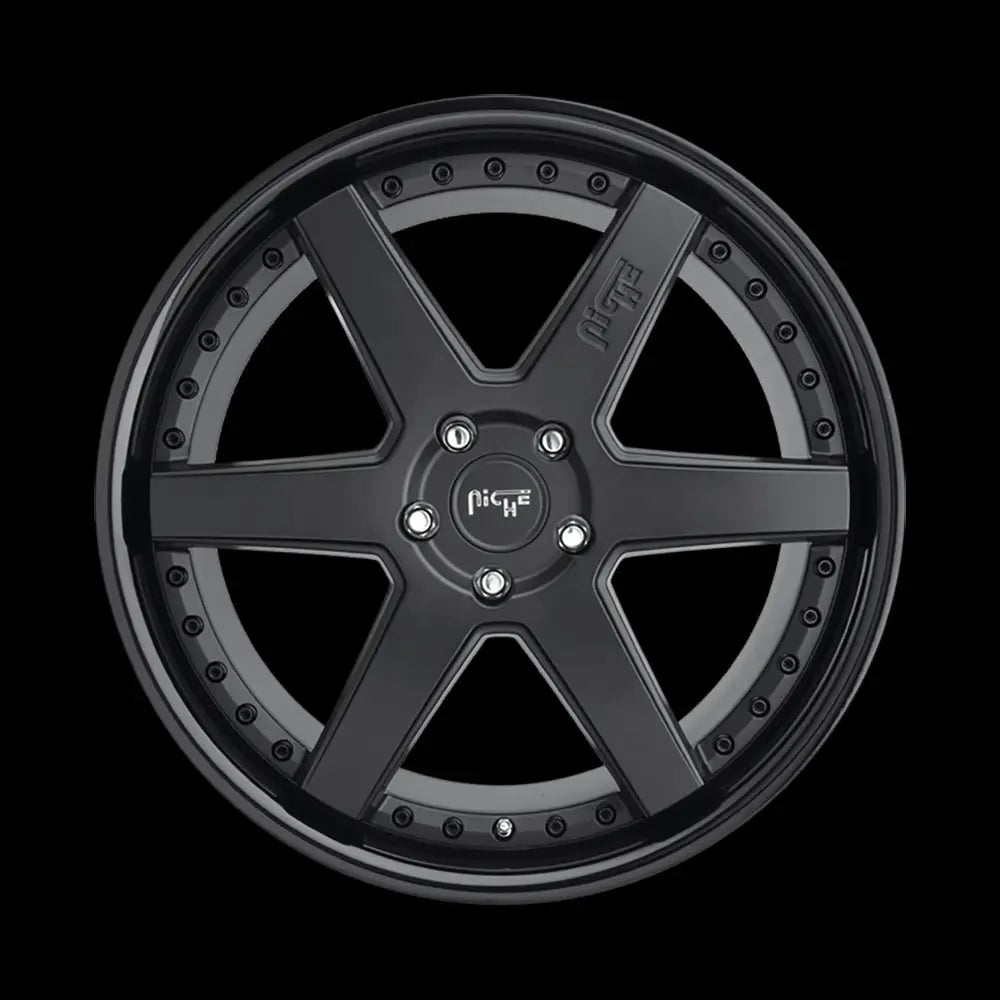 Felg M192 Altair Gloss Black Matte Black Niche Road Wheels 19x8.5 Et35 5x120