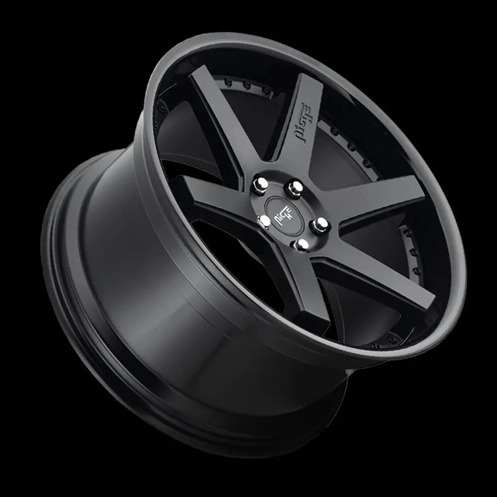 Felg M192 Altair Gloss Black Matte Black Niche Road Wheels 19x8.5 Et35 5x114.3