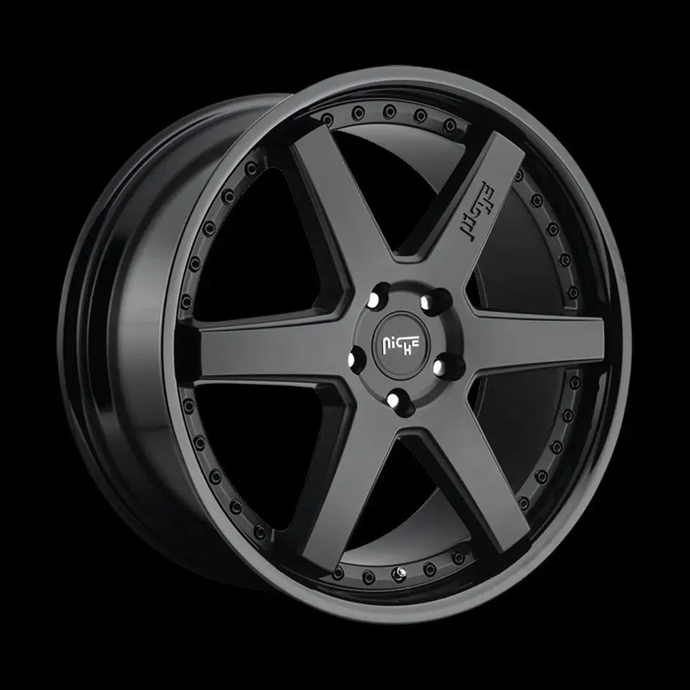 Felg M192 Altair Gloss Black Matte Black Niche Road Wheels 19x8.5 Et35 5x120