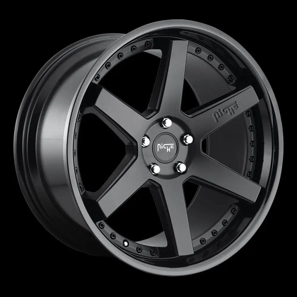 Felg M192 Altair Gloss Black Matte Black Niche Road Wheels 20x9 Et35 5x114.3