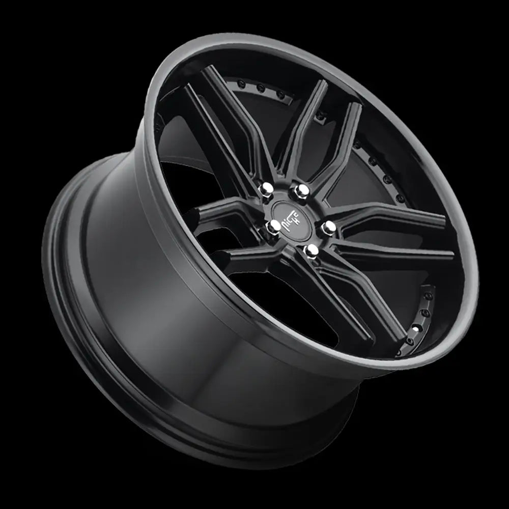 Felg M194 Methos Gloss Black Matte Black Niche Road Wheels 19x8.5 Et35 5x120