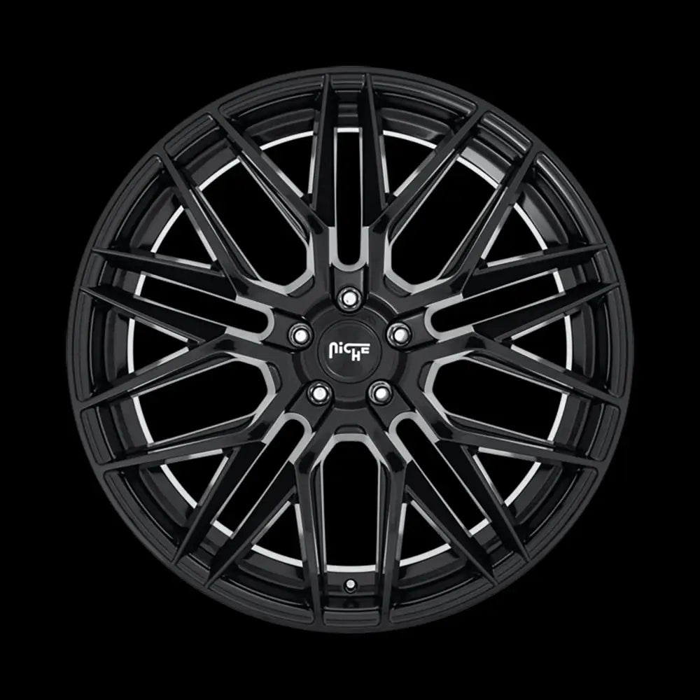 Felg M224 Gamma Gloss Black Niche Road Wheels 22x9 Et38 5x114.3