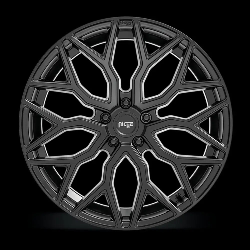 Felg M261 Mazzanti Matte Black Niche Road Wheels 22x10 Et30 5x130