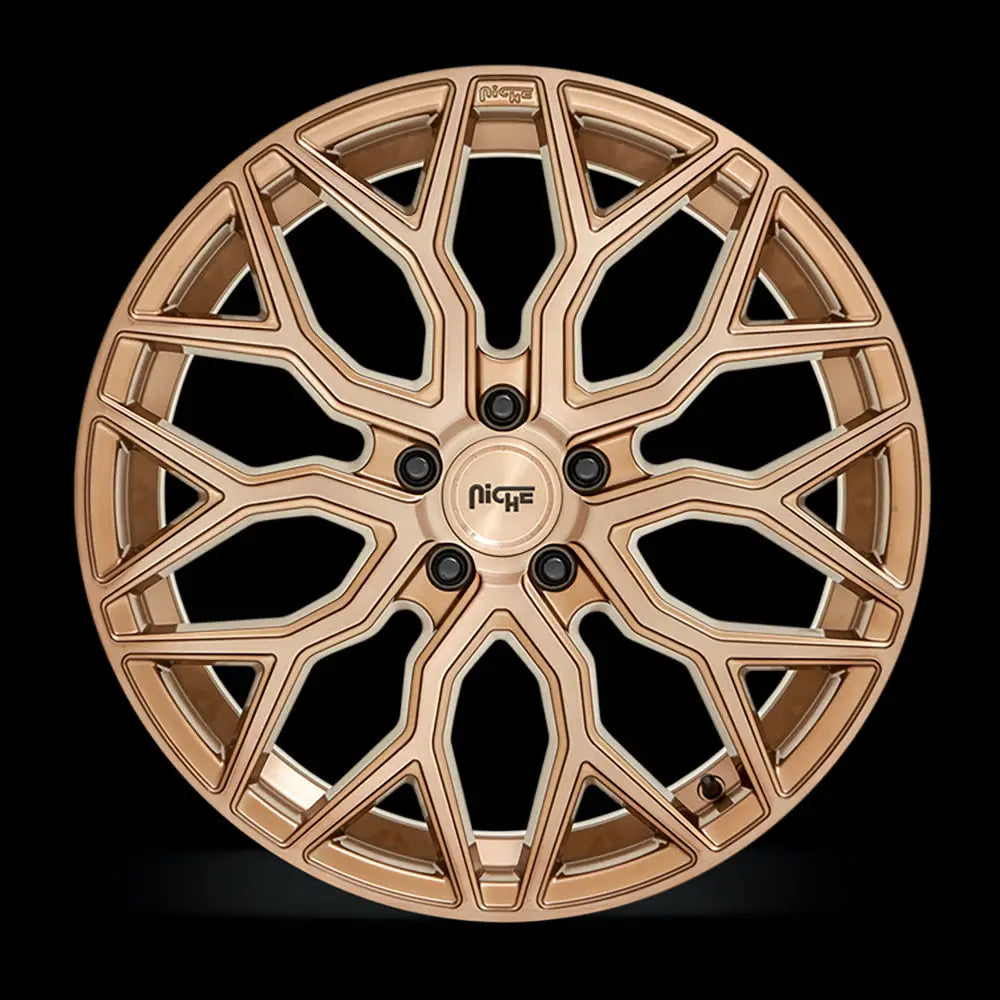 Felg M263 Mazzanti Bronze Brushed Niche Road Wheels 20x9 Et35 5x114.3