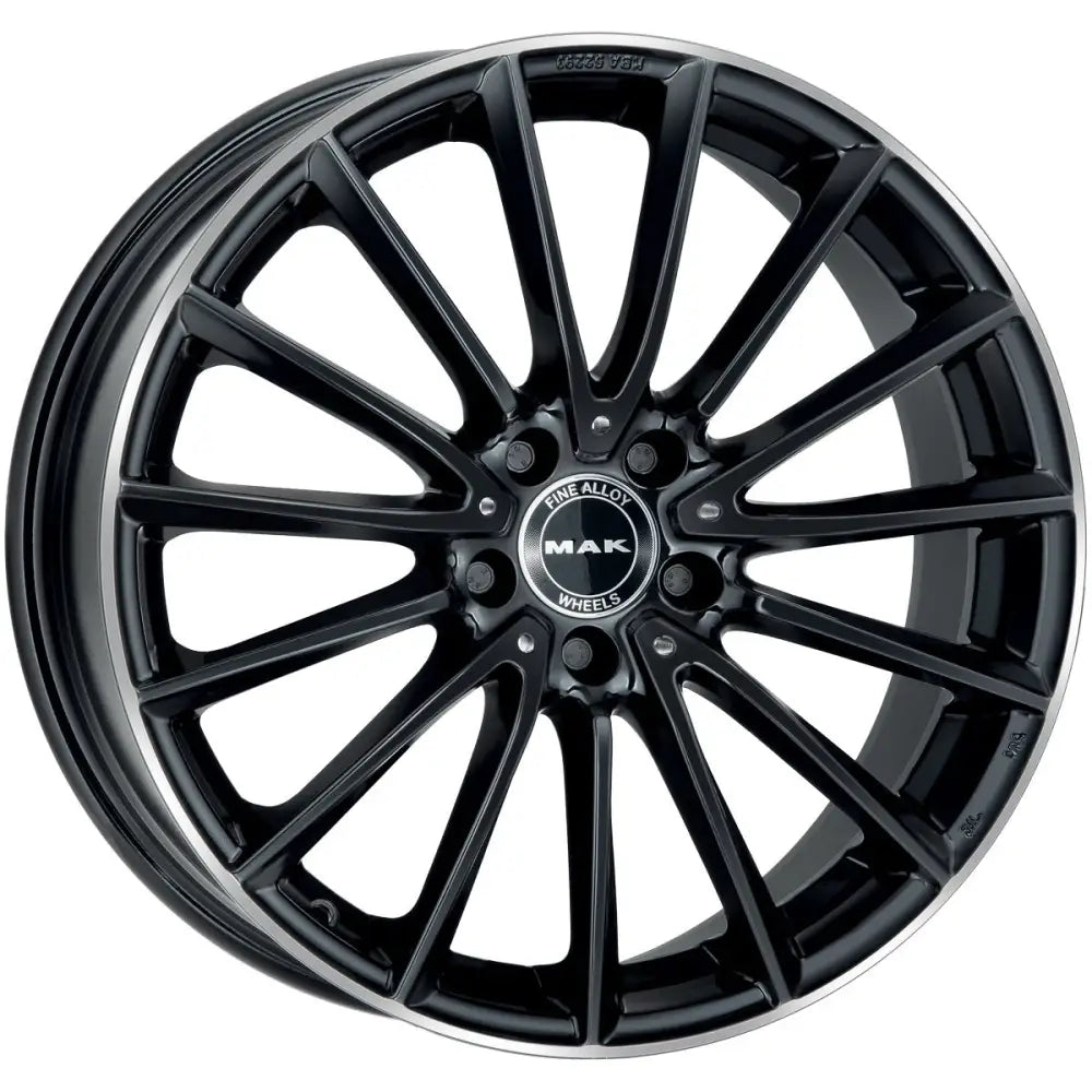 Felg Mak Komet Gloss Black Mirror Ring 7,5x17 5x112 Et36