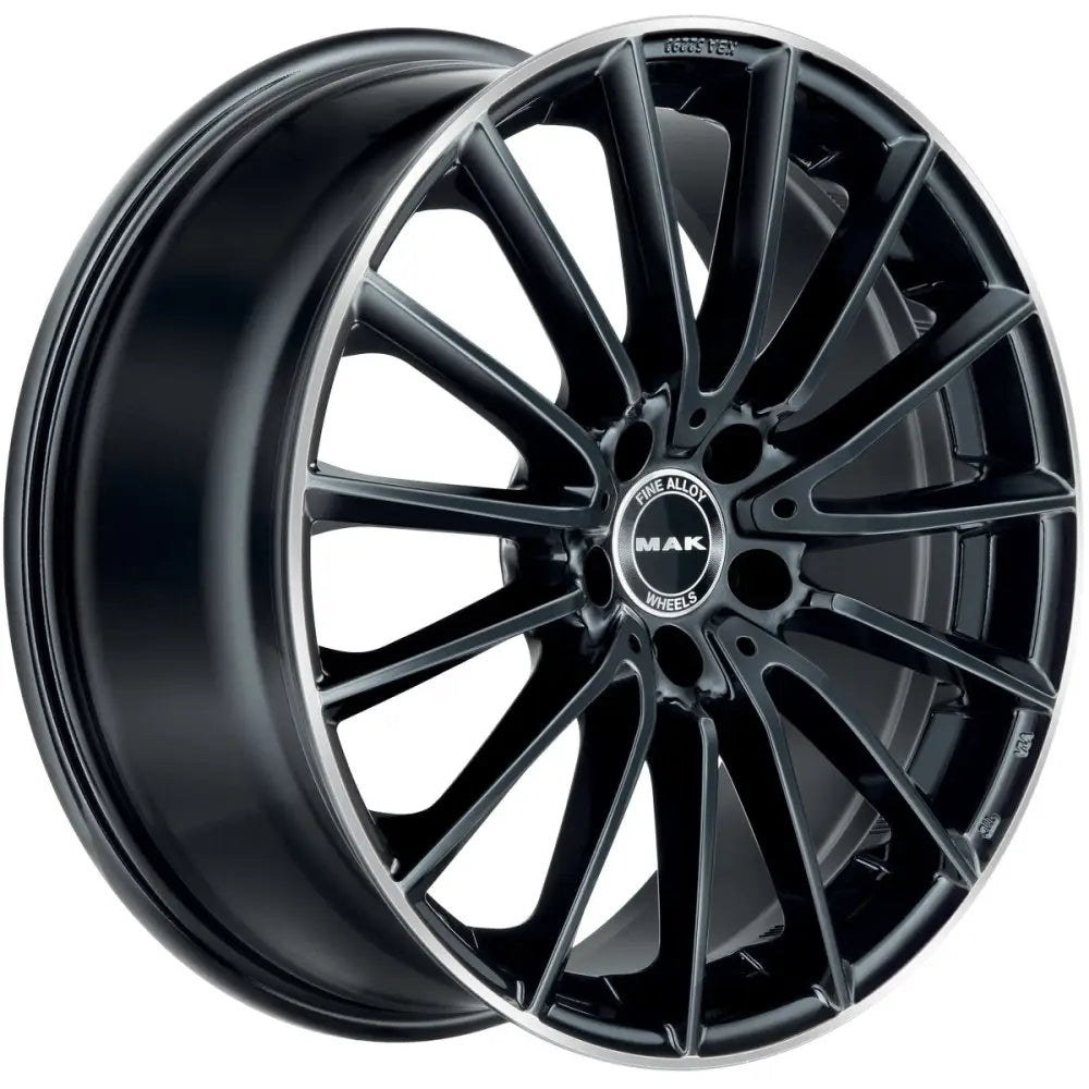 Felg Mak Komet Gloss Black Mirror Ring 7,5x17 5x112 Et36