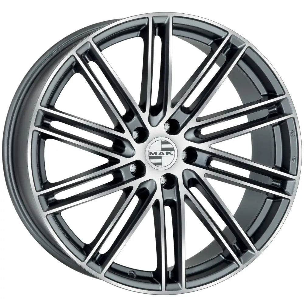 Felg Mak Leipzig-d Gun Metallic Mirror 11,5x22 5x130 Et69