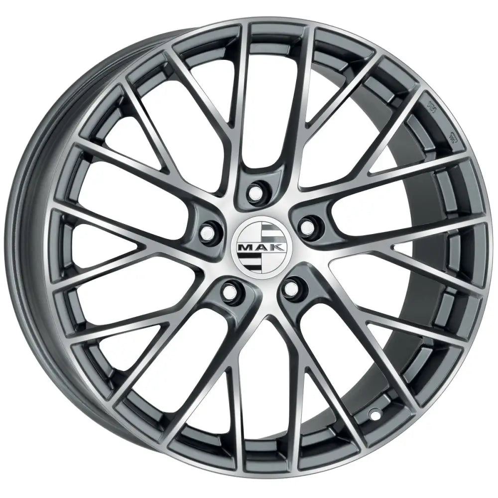 Felg Mak Monaco Gun Metallic Mirror 8,5x21 5x130 Et51