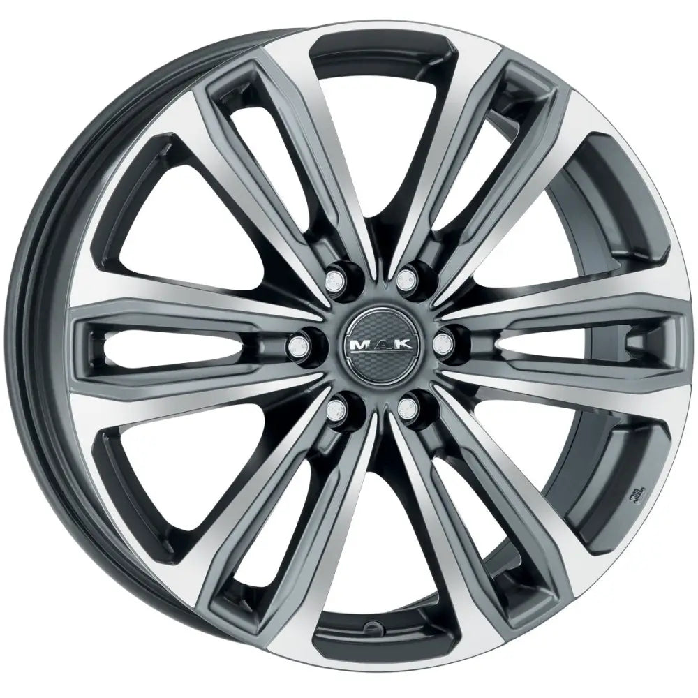 Felg Mak Safari 6 Gun Metallic Mirror 8x18 6x139,7 Et35