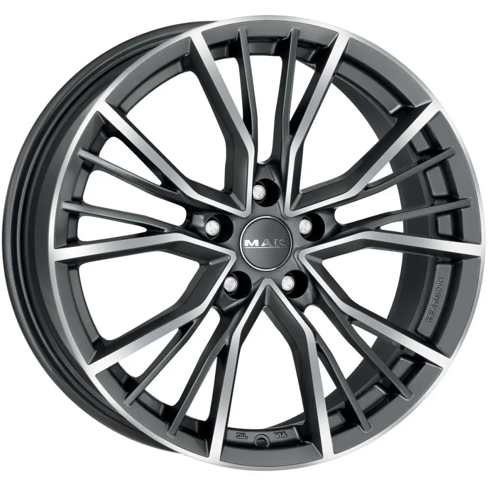 Felg Mak Union Gun Metallic Mirror 8,5x21 5x112 Et33