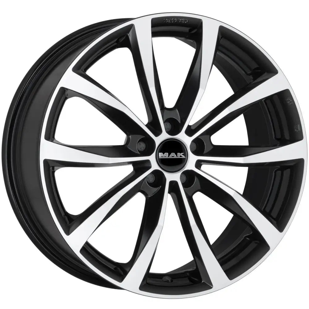 Felg Mak Wolf Black Mirror 7,5x17 5x108 Et45 Cb72 Mm