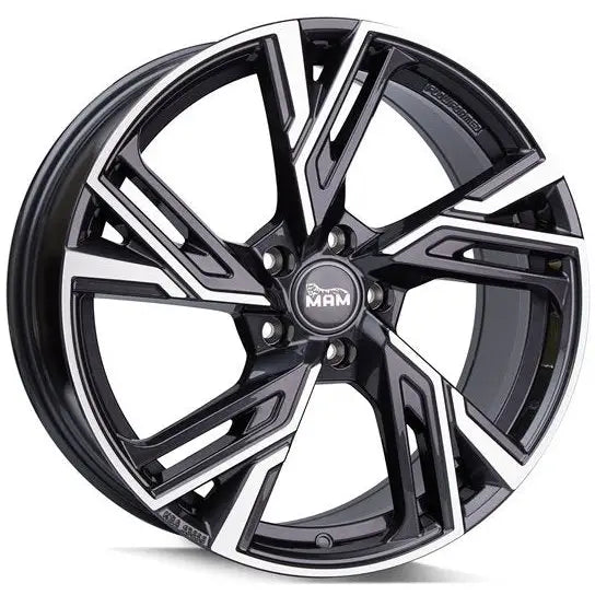 Felg Mam Rs5 Black Front Polish 8,5x19 5x112 Et45